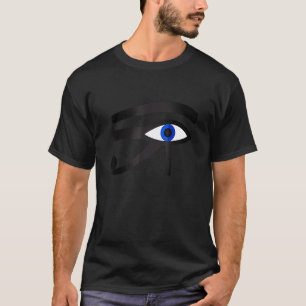 Pharaoh Ancient Egyptian Blue Eye Of Horus Ra Symb T-Shirt