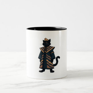 Pharaoh Black Cat Coffee Mug