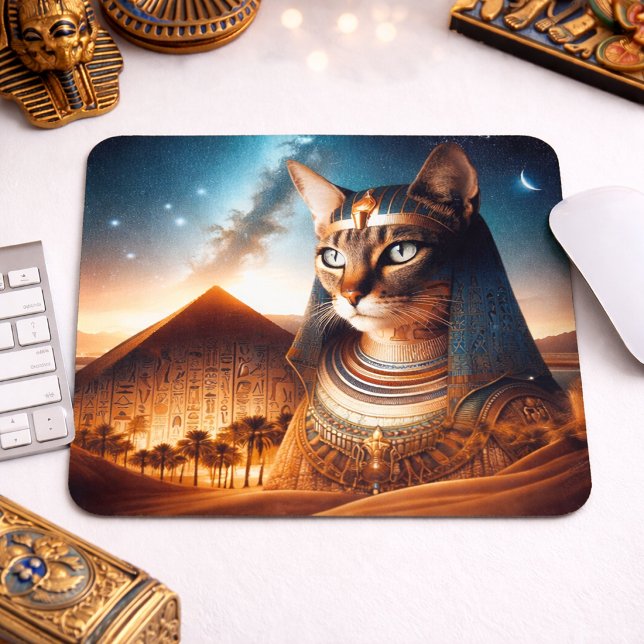 Pharaoh Cat of the Desert Mouse Mat (Creator Uploaded)