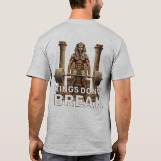 Pharaoh Deadlift Gym Motivation - Ancient Egyptian T-Shirt
