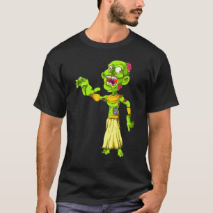 Pharaoh Egypt History Idea Zombie T-Shirt