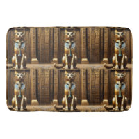 Pharaoh Egyptian Cat, Bath Mat