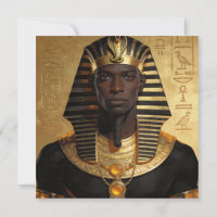 Pharaoh Energy — Ancient African King Modern Art