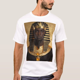 Pharaoh Energy — Ancient African King Modern Art  T-Shirt