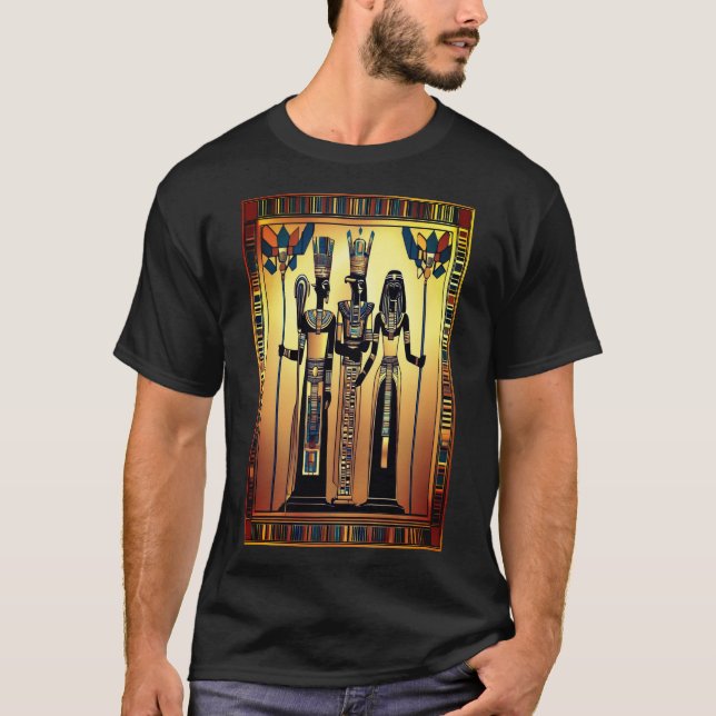 Pharaoh Family of Egypt" design: - T-Shirt (Front)