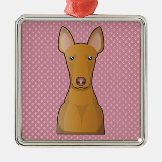 Pharaoh Hound Cartoon Christmas Ornament | Zazzle.co.uk