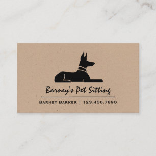 Pharaoh Hound Egyptian Hieroglyph Dog Business Card