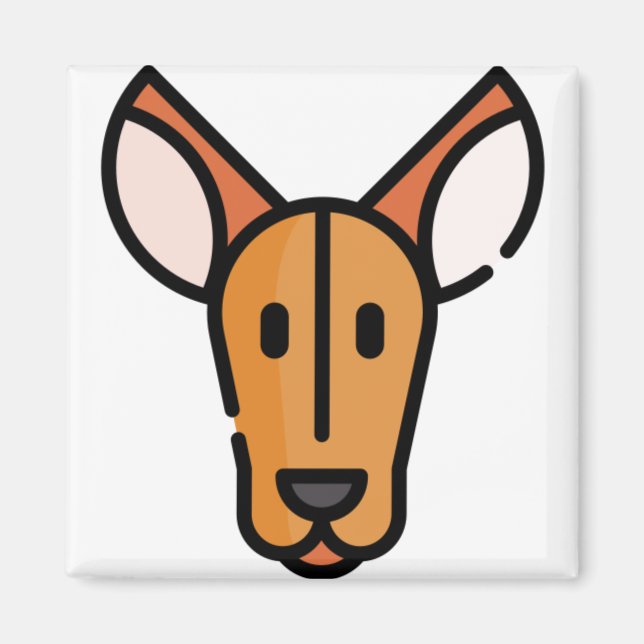 Pharaoh Hound Magnet (Front)