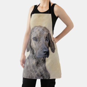 Pharaoh Hound Painting - Cute Original Dog Art Apron