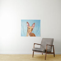 Pharaoh Hound Painting - Cute Original Dog Art