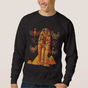 Pharaoh Tut Ankh Proud Egyptian Pyramids Ancient E Sweatshirt