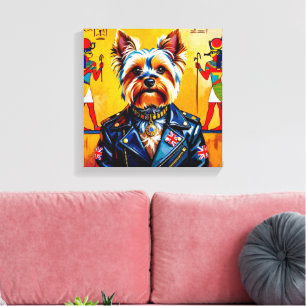 PHARAOH TUT-YORKSHIRE TERRIER CANVAS PRINT