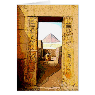 Pharaoh's Door - Card