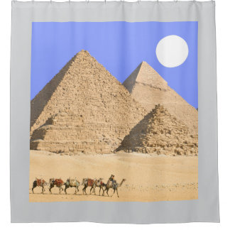 Pharaoh's Essence – Pyramid Shower Curtain