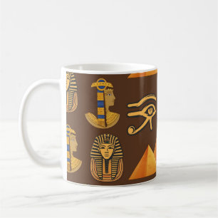 Pharaoh's Legacy: Antique Egyptian Patterns  Coffee Mug