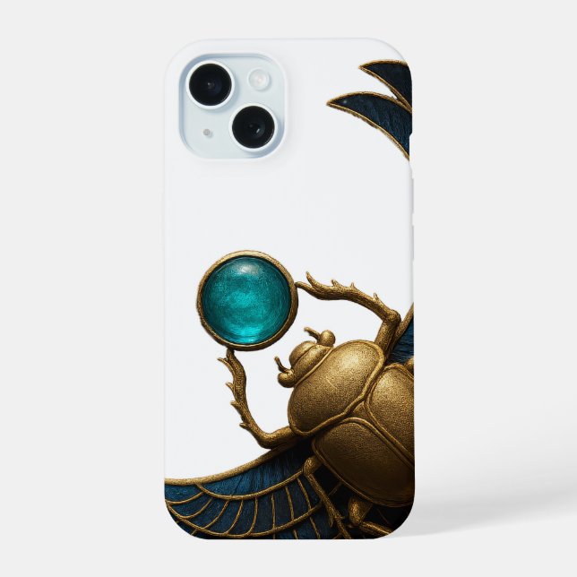 Pharaonic Beetle iPhone 15 Pro Max Case (Back)