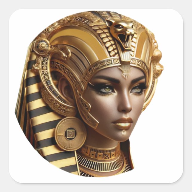 Pharaonic Square Stickers (Front)