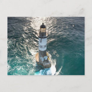 Phare d'Ar-Men Finistère France Postcard