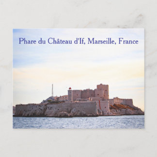 Phare du Château d’If, Marseille, France, Postcard