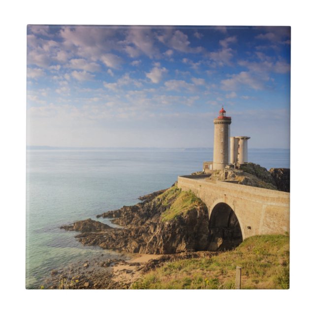 Phare du Petit Minou (Minou Lighthouse) | France Tile (Front)