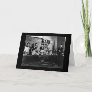 Pharmaceutical Lab at Howard University 1900 Card