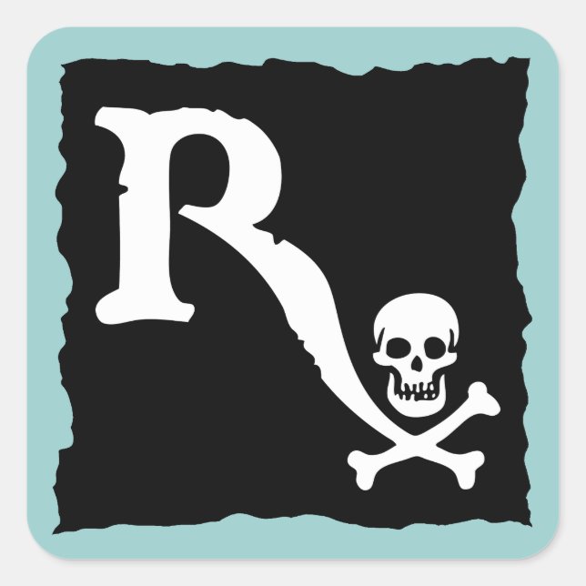 Pharmaceutical Pirate II Square Sticker (Front)