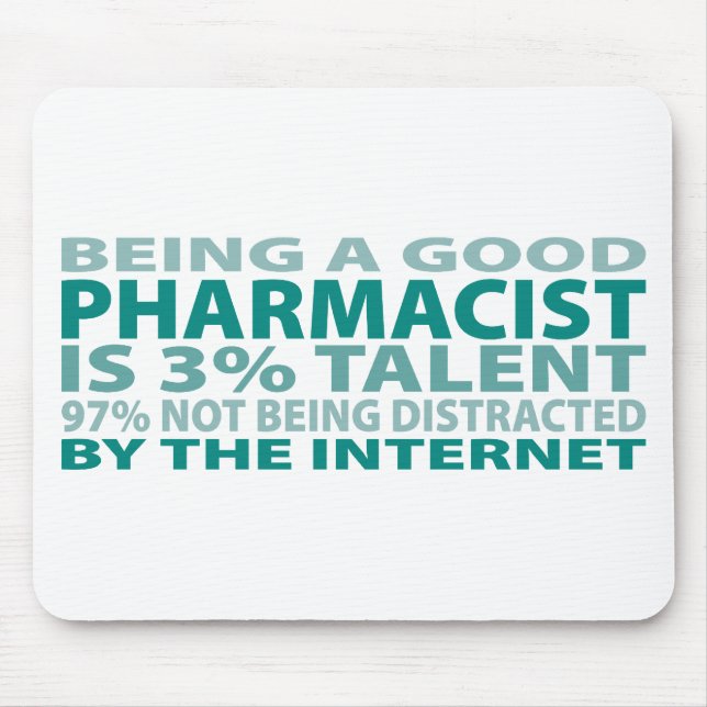 Pharmacist 3% Talent Mouse Mat (Front)