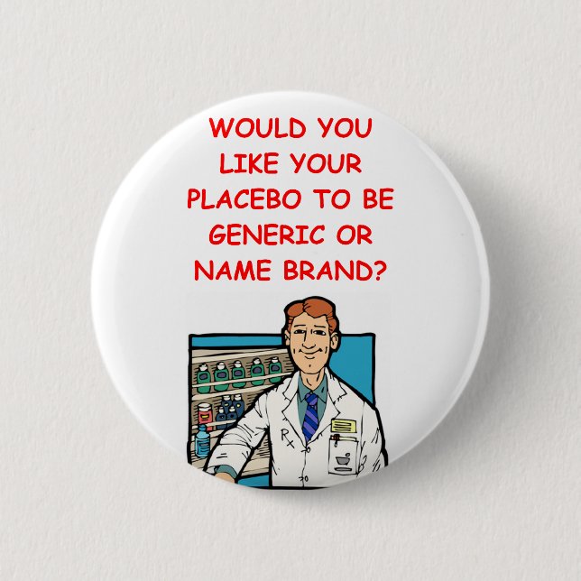 pharmacist 6 cm round badge (Front)