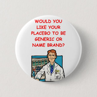 pharmacist 6 cm round badge
