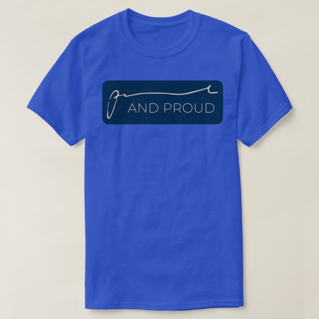 Pharmacist and Proud T-Shirt (Design Front)