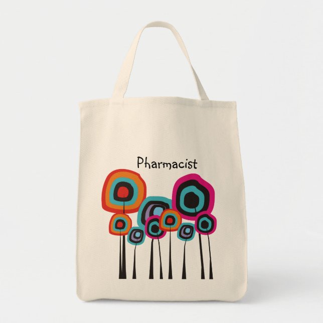 Pharmacist Artsy Tote Bag (Front)