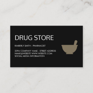 Pharmacist Business Card