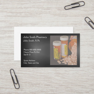 Pharmacist Business Card