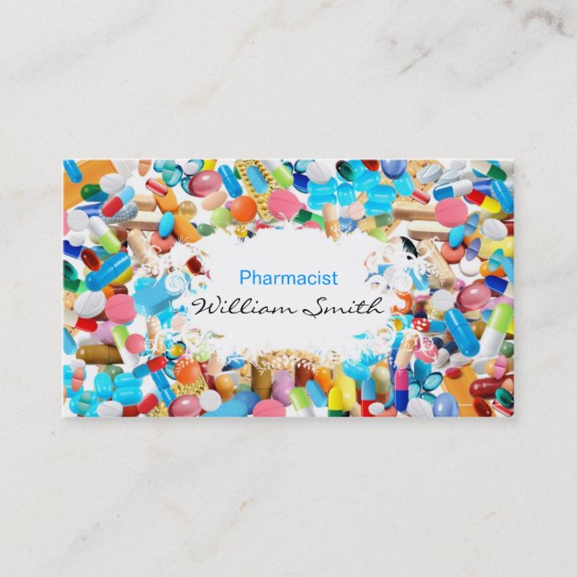 Pharmacist Business Card (Front)