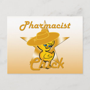 Pharmacist Chick #10 Postcard
