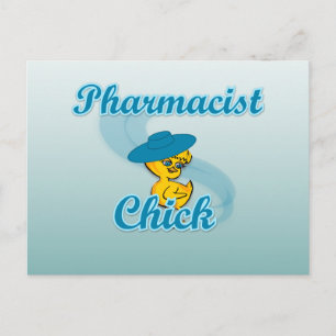 Pharmacist Chick #3 Postcard