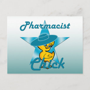 Pharmacist Chick #7 Postcard