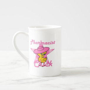 Pharmacist Chick #8 Bone China Mug