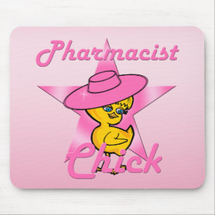 Pharmacist Chick #8 Mouse Mat