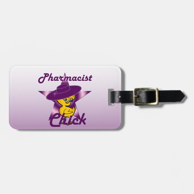 Pharmacist Chick #9 Luggage Tag (Front Horizontal)