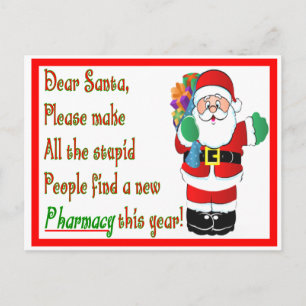 Pharmacist Christmas Cards & Gifts