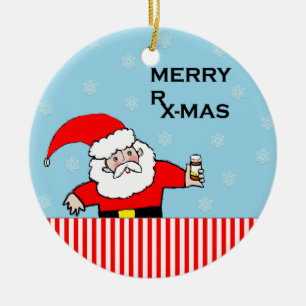 Pharmacist Christmas Collectable Ceramic Tree Decoration