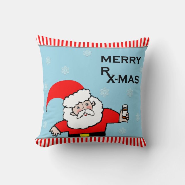 Pharmacist Christmas Cushion (Front)