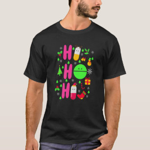 Pharmacist Christmas Ho Ho Ho Pharmacy Technician T-Shirt