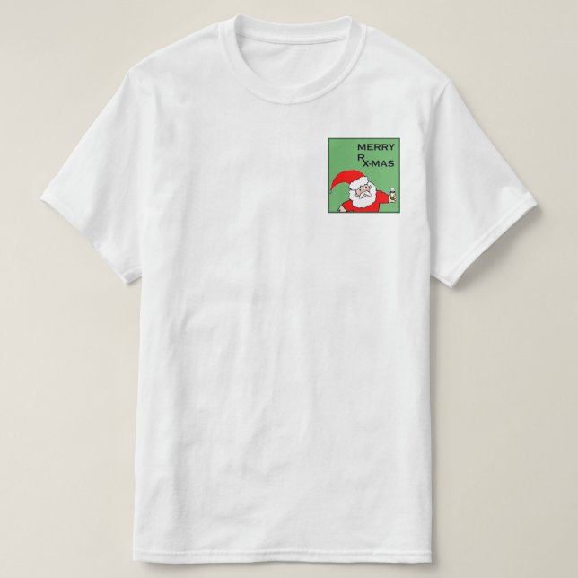 Pharmacist Christmas T-Shirt (Design Front)