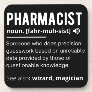 pharmacist coaster