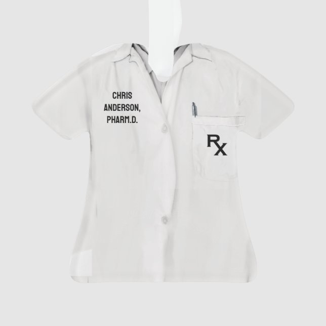 Pharmacist Collectable Ornament (Front)