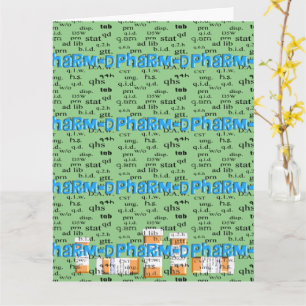 Pharmacist 'Congratulations' Card