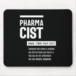 Pharmacist Definition Funny Gift Classic Mouse Mat