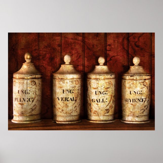 Pharmacist - Don't look in these cookie jars Poster (Front)